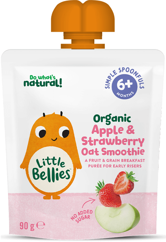 Organic Strawberry Greek-Style Yoghurt Smoothie 6+